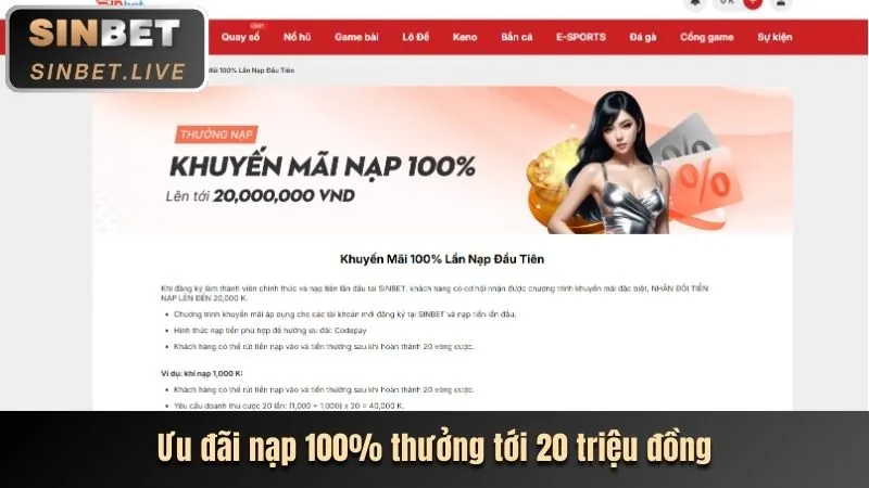 Thưởng Chào Mừng sv666 code
